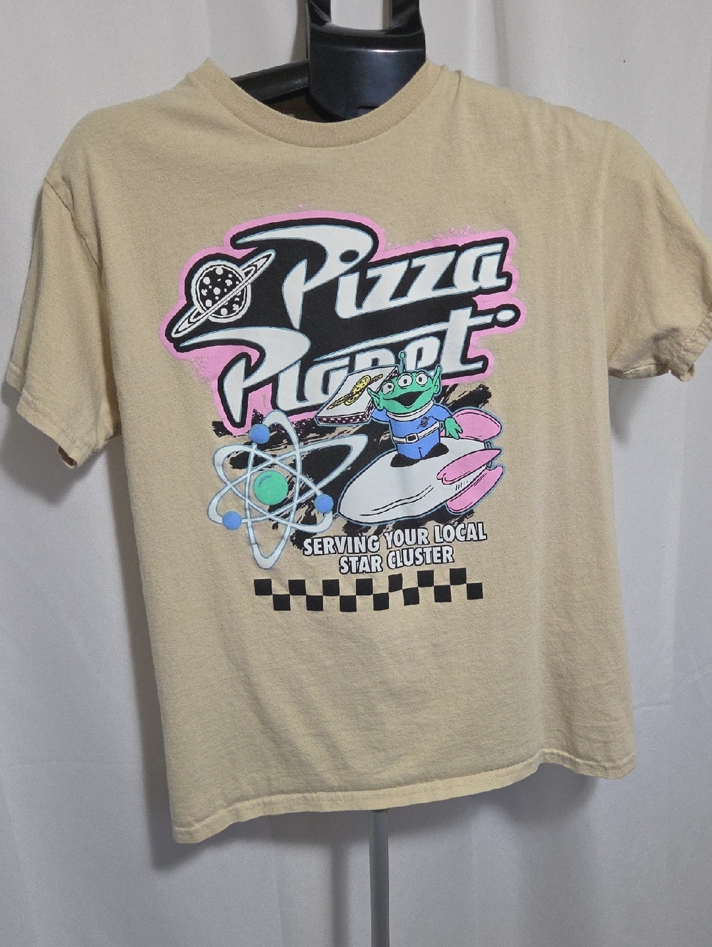Graphic Tee - Kids Beige Short Sleeve Shirt